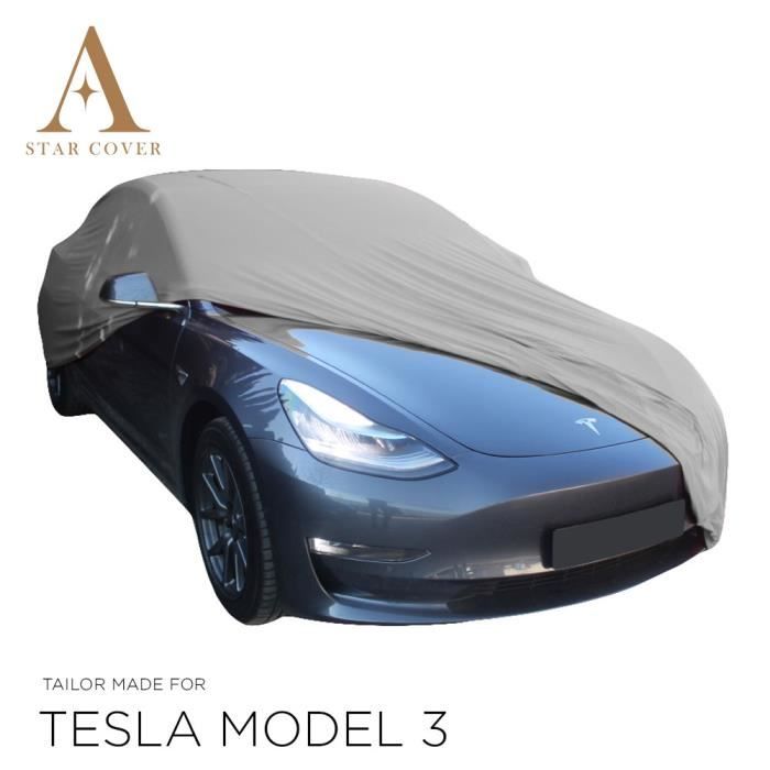 TESLA MODEL 3 BÂCHE DE PROTECTION POUR INTÉRIEUR GRIS NOUVEAUX COUVERTURE DE VOITURE CARCOVER