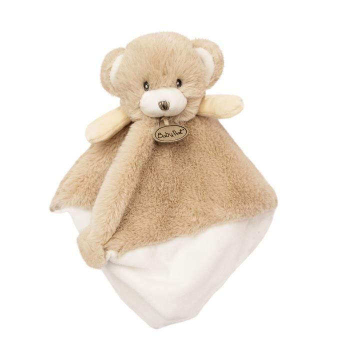 BABY NAT' Pap'ours - Doudou 25cm - miel