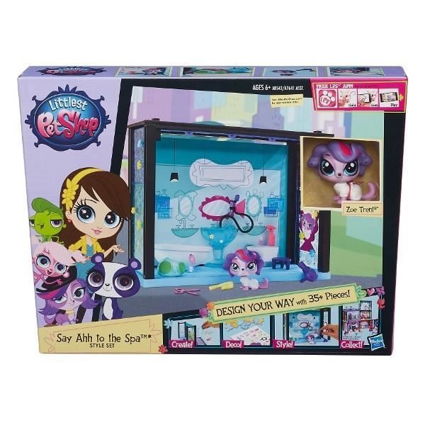 LITTLEST PET SHOP SAY AHH TO THE SPA STYLE SET HASBRO ZH-A7641