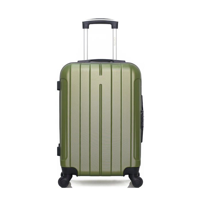 HERO – VALISE CABINE - ABS – 55cm – 4 roues – FOGO – KAKI