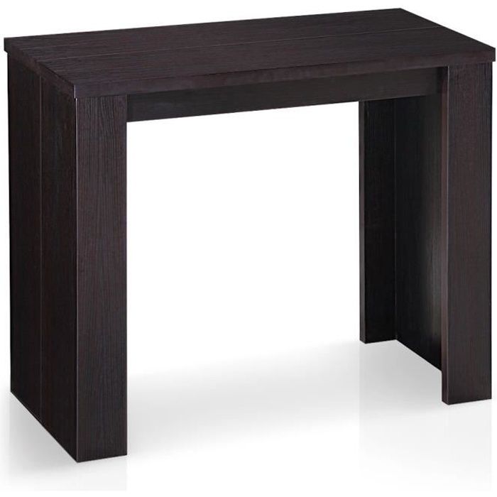 Table Console extensible Brookline Bois wenge