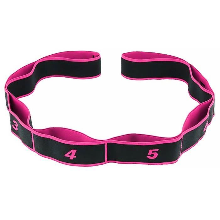 Yoga traction sangle ceinture bandes de résistance Latex élastique étirement Fitness gymnastique bandes d'entraînement Pilates équip