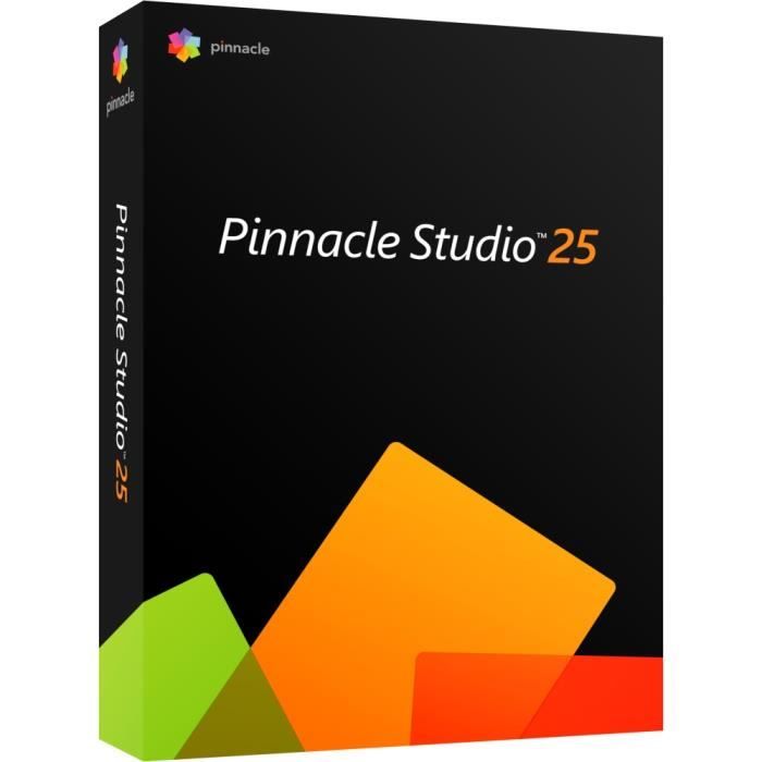 Pinnacle Studio 25 - Licence perpétuelle - 1 poste - A télécharger