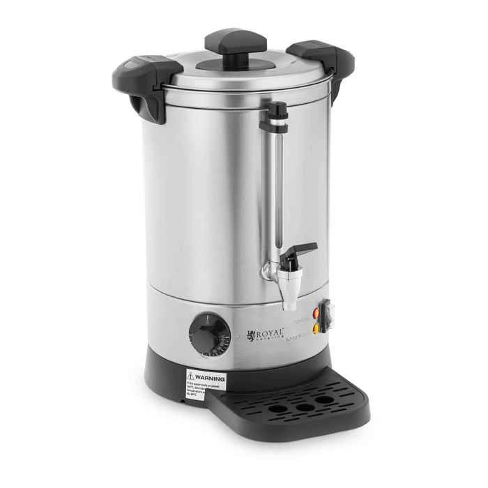 Distributeur D'Eau Chaude Bouilloire Percolateur Professionnel Inox 1500W 8,4L
