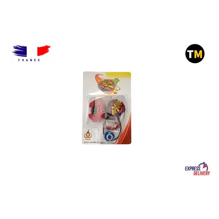 toupies de combat + le lanceur métal 18 D toupies de combat