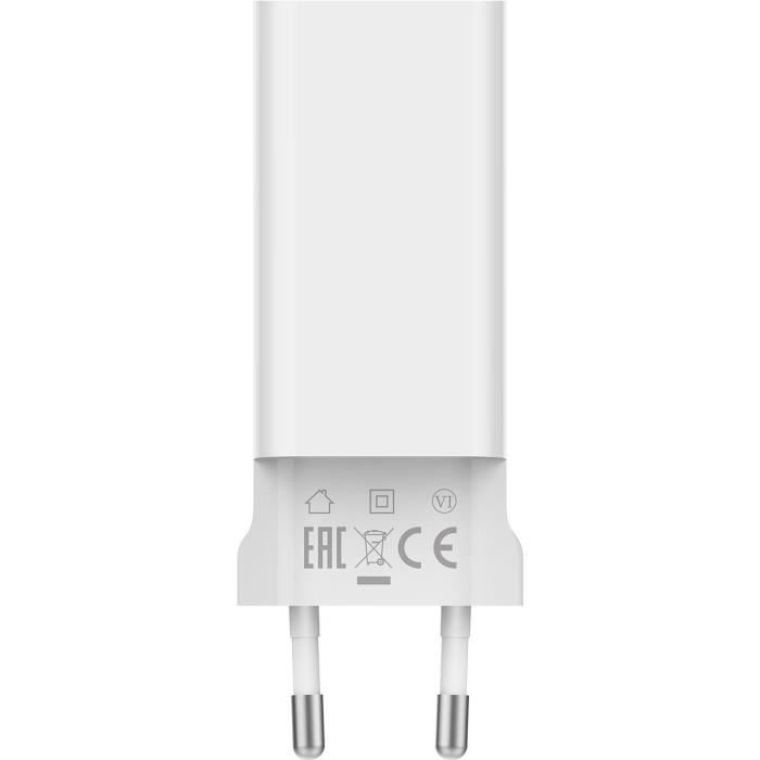 XIAOMI Fast Chargeur - 65 W - Blanc