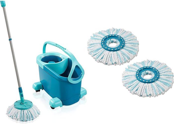 6 testine di ricambio per lavapavimenti Leifhe Clean Twist Disc Mop