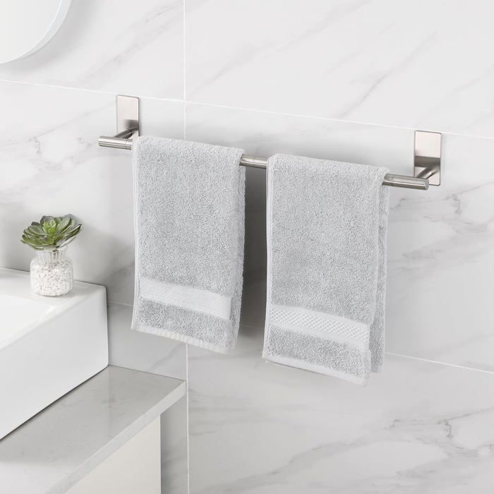 FORIOUS Double Barre Porte-serviettes De 61 Cm Pour Support