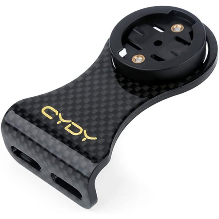 Support Vélo Ordinateur Wenbones - Compatible Garmin Wahoo Bryton - Fixation Out Front Aluminium