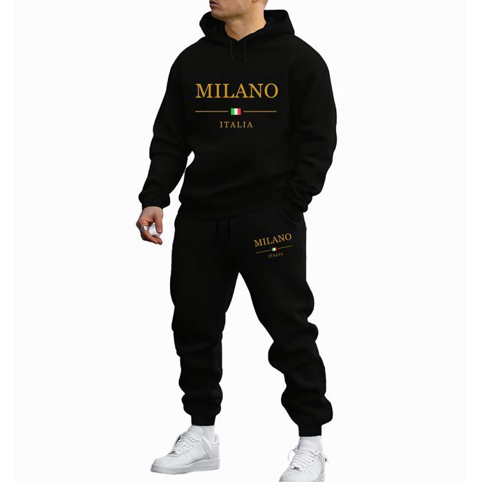 VITATA Ensemble de Vetements homme – Sweat à capuche et pantalon