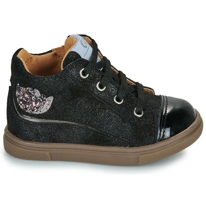 Baskets bébé fille GBB Calin - cts noir dpf/trilly Baskets bébé fille GBB Calin - cts noir dpf/trilly
