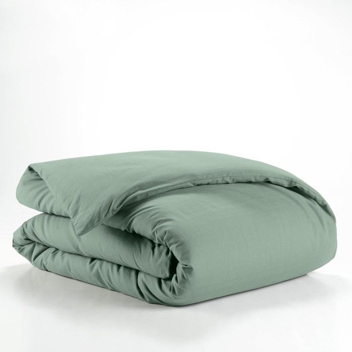 Housse de couette - Douceur dIntérieur - LINA - Coton - 200 x 140 cm - Sauge Housse de couette - Douceur dIntérieur - LINA - Coton - 200 x 140 cm - Sauge