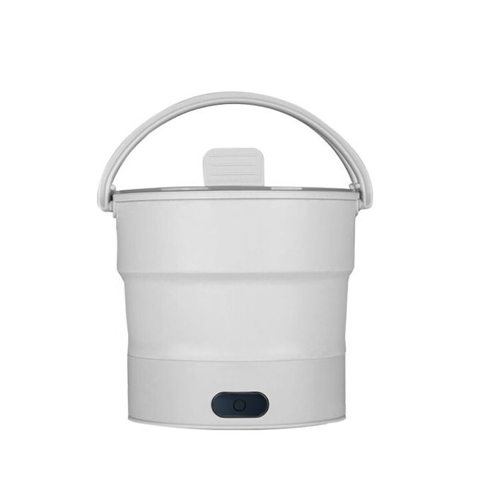 Marmite électrique capacité 800 ml 100-240 V protection contre la surchauffe idéale pour une cuisine saine 17 x 58 cm blanc