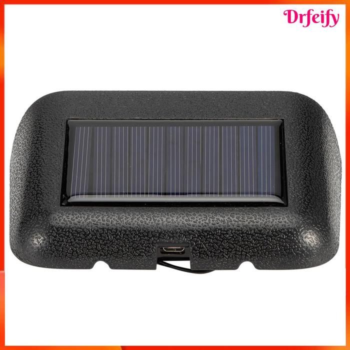 Désodorisant de Voiture Solaire – Mini Parfum et Décoration Avion