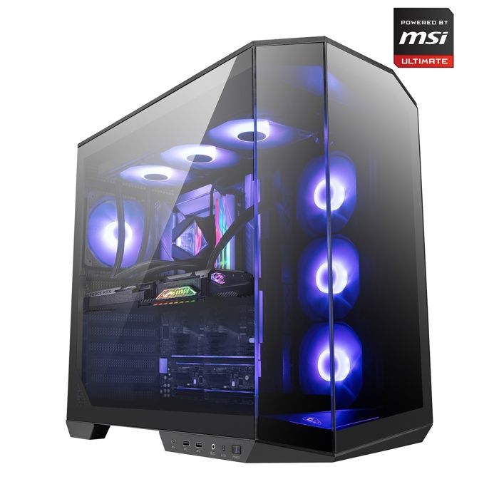 VIST PbMSI PZ Ryzen 7 9800X3D RAM NVIDIA GeForce 5080 SSD nVme WIFI W11 - vue 4