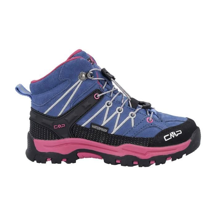 Chaussures de randonnée enfant CMP Rigel WP Mid - océan/fuxia