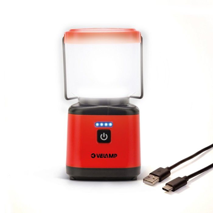 Pile - Lampe Electrique > Lampe Electrique - Lampe De Poche - Baladeuse - Lanterne de camping LED rechargeable USB-C VELAMP PRISM Pile - Lampe Electrique > Lampe Electrique - Lampe De Poche - Baladeuse - Lanterne de camping LED rechargeable USB-C VELAMP PRISM