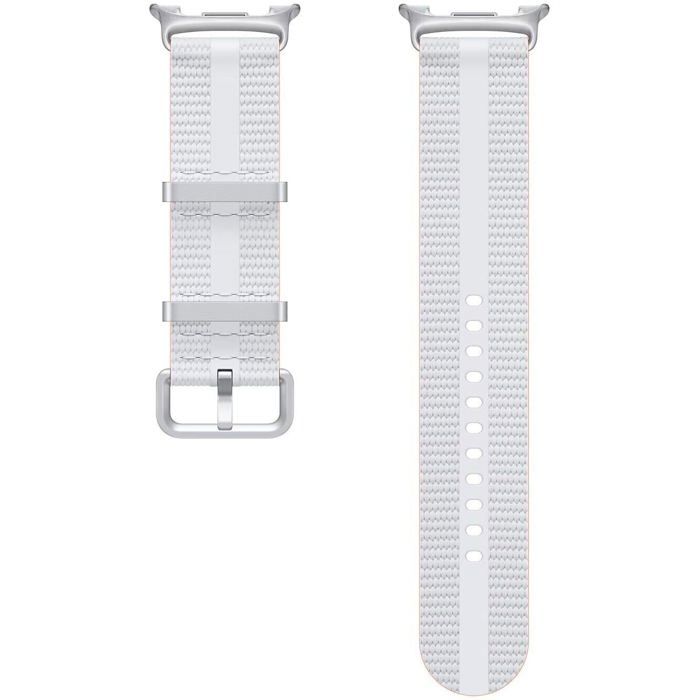 Bracelet athleisure blanc - Samsung - M/L - Galaxy Watch 8 - Galaxy Watch 8 Classic - Nielson