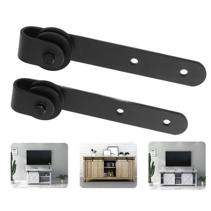 Kit De Rail Coulissant Pour Porte De Grange - Montage Facile, Style Rustique Ou Moderne