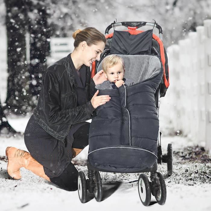 Yids Chanceliere Bebe Poussette Universelle Impermeable Chaude 102 Cm X 57 Cm X 43cm Bleu Fonce Cdiscount Puericulture Eveil Bebe