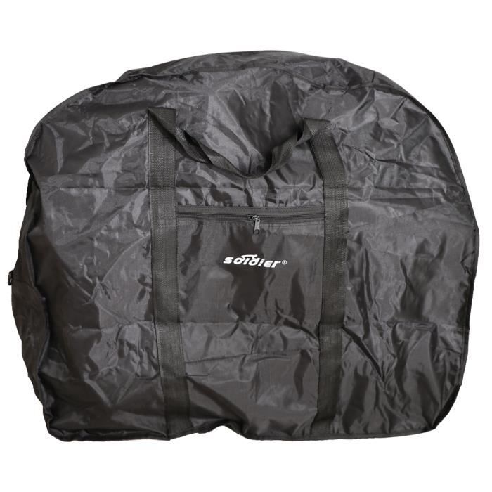 GORIX Sac Double Roues Vélo – Housses Transport 2 Roues VTT/Route 700C/26", Cloison Intérieure, Poignée Épaule, Nylon Oxford Résistant