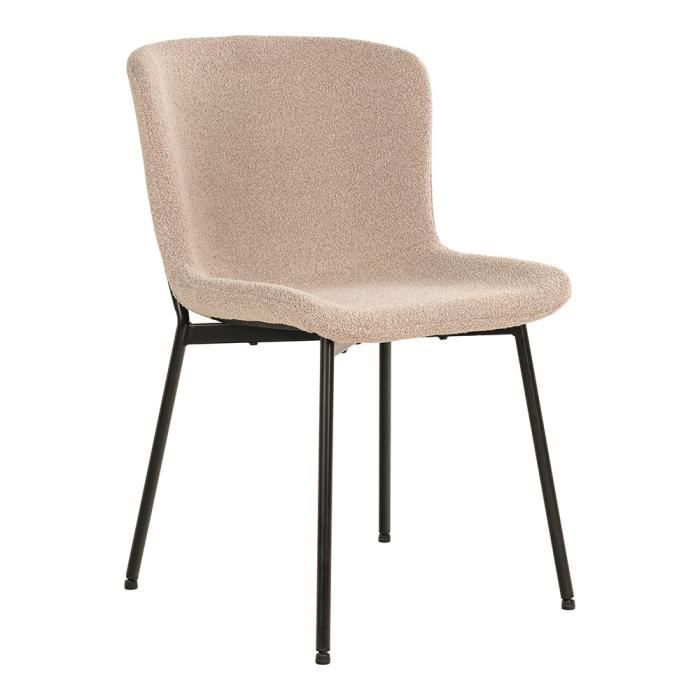 Chaise de Salle à Manger Tomas Beige - House Collection - Bouclette