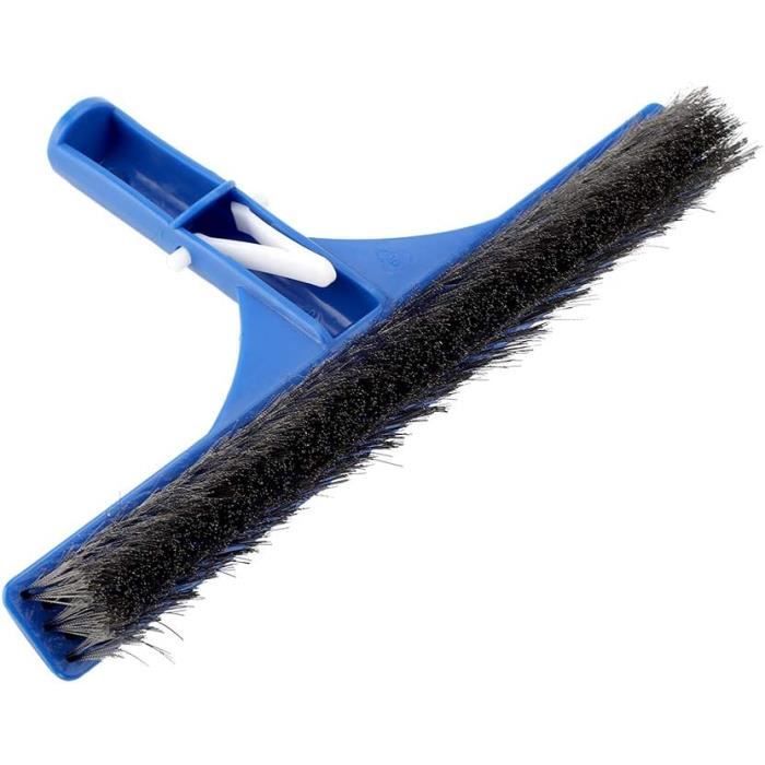 Brosse Piscine Inox 5,5 Pouces – Tête Métallique Robuste Avec Poignée 45° Pour Carrelage & Coins
