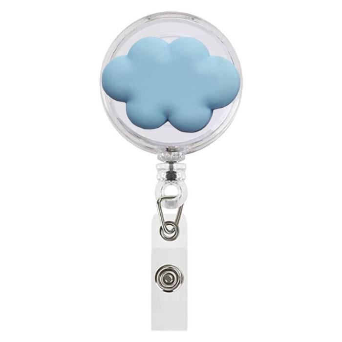Bobine Rétractable De Badge De Médecin/infirmière Avec Porte-clés, Pour