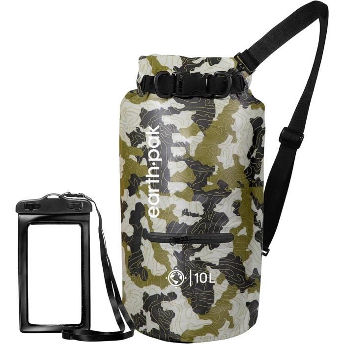 Sac Etanche Poche Pour Camping Nautique Kayak Pêche Rafting CanoëKayak Vert 2L 245 - Sport