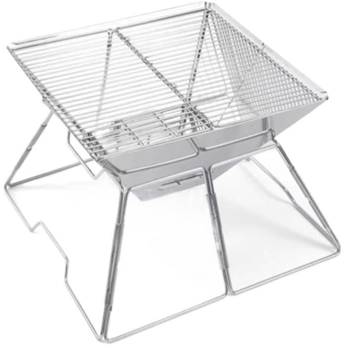Brasero De Table En Acier Inoxydable | Poêle à Bois Portable | Pour Aromathérapie Intérieur/extérieur