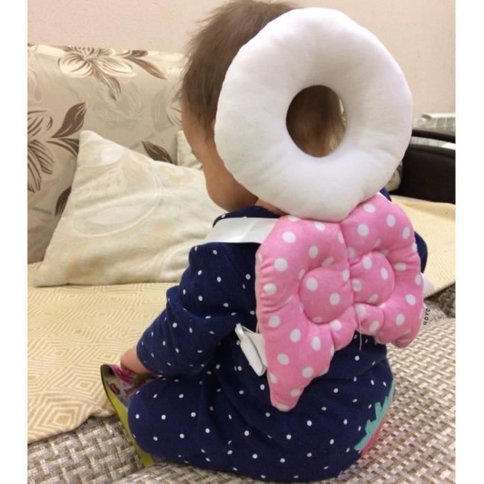 Oreiller De Protection Pour Bebe Rose Tampon Anti Chute Cou De Bebe Ailes Mignons Soins Infirmiers Cdiscount Puericulture Eveil Bebe