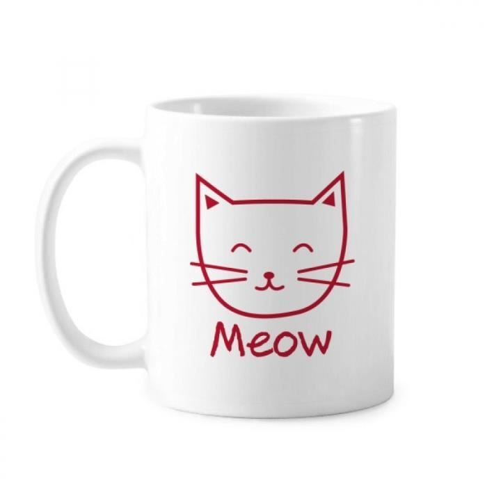 Un Chat Souriant Miaou Simple Dessin Proteger Animal En Poterie