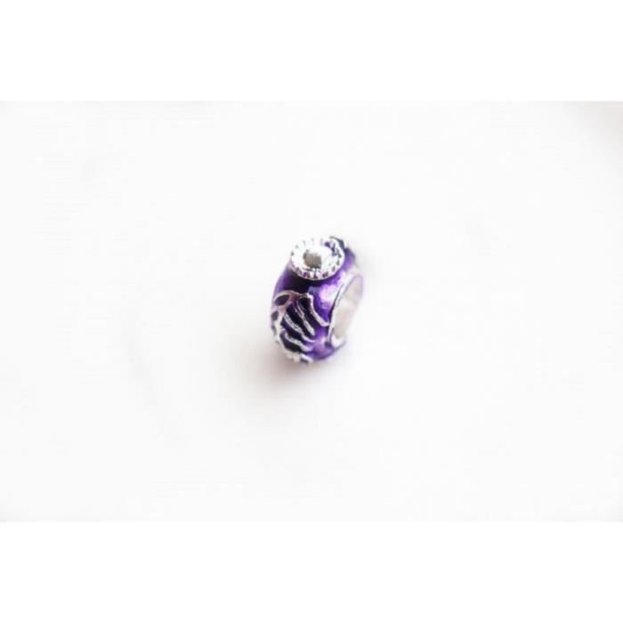 charm violet pandora charm violet pandora