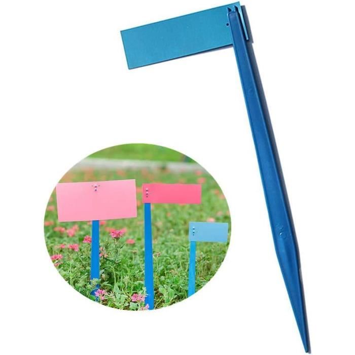200 Étiquettes Pour Plantes De Jardin 10x6cm Avec Marqueur Blanc - Résistantes Intempéries