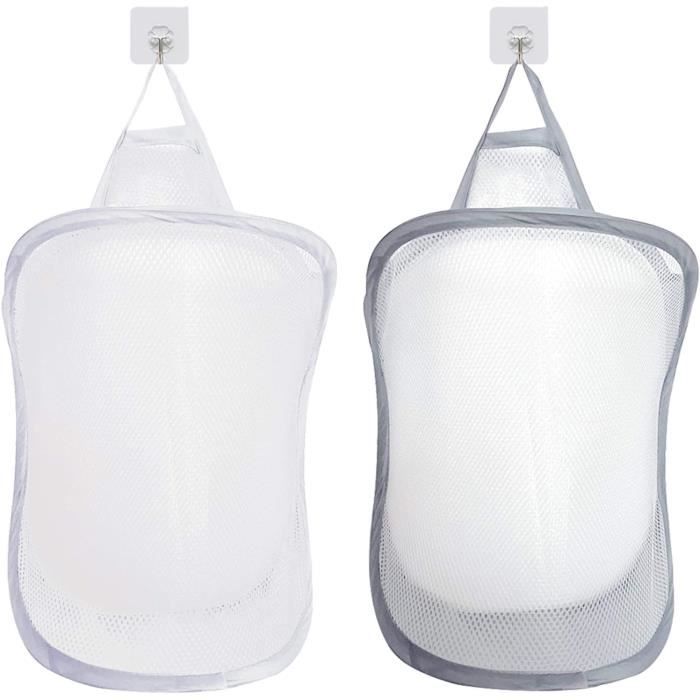 Panier à Linge Pliable Sac De Rangement De Linge - Organisateur De Panier Etagere De Rangement Avec Poignees Organiser Paniers 98628861