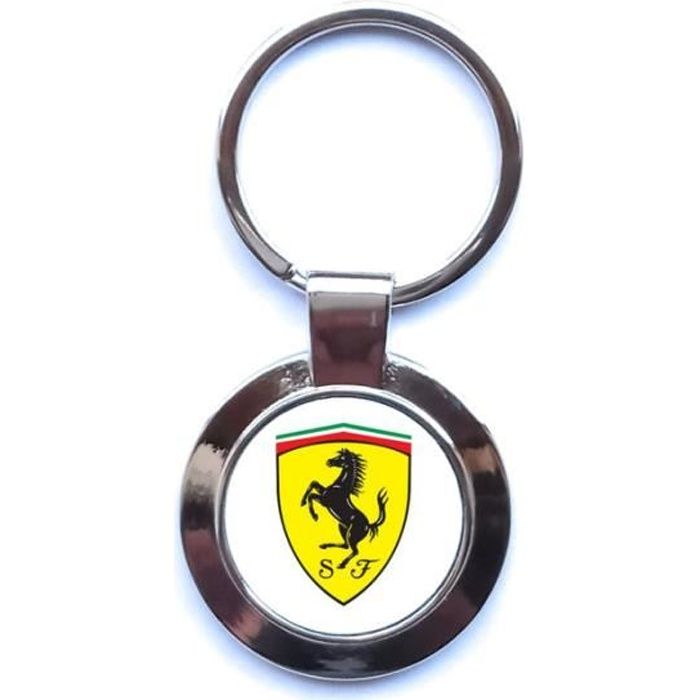 Porte-clés Metal Argenté Factory - Ferrari - Cdiscount Bagagerie