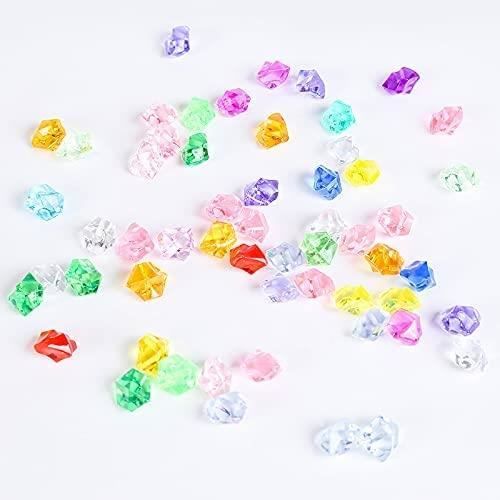 Lot 100 Pierres Précieuses Océan Acrylique – Jouets De Piscine & Déco Aquarium