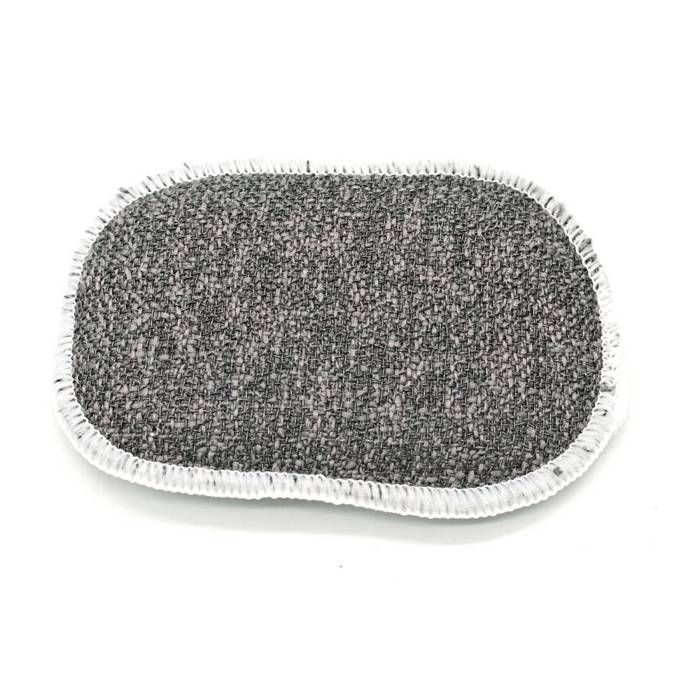 Eponge en bambou double face 10x15cm lavable et réutilisable-