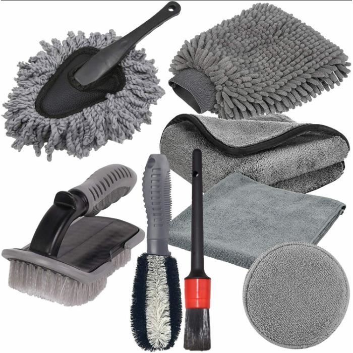 AUTODECO 41 Pcs Kit de lavage de nettoyage de Réunion