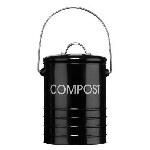 Premier Housewares 0510019 - COMPOSTEUR - Bac à Compost avec Poignée Noir