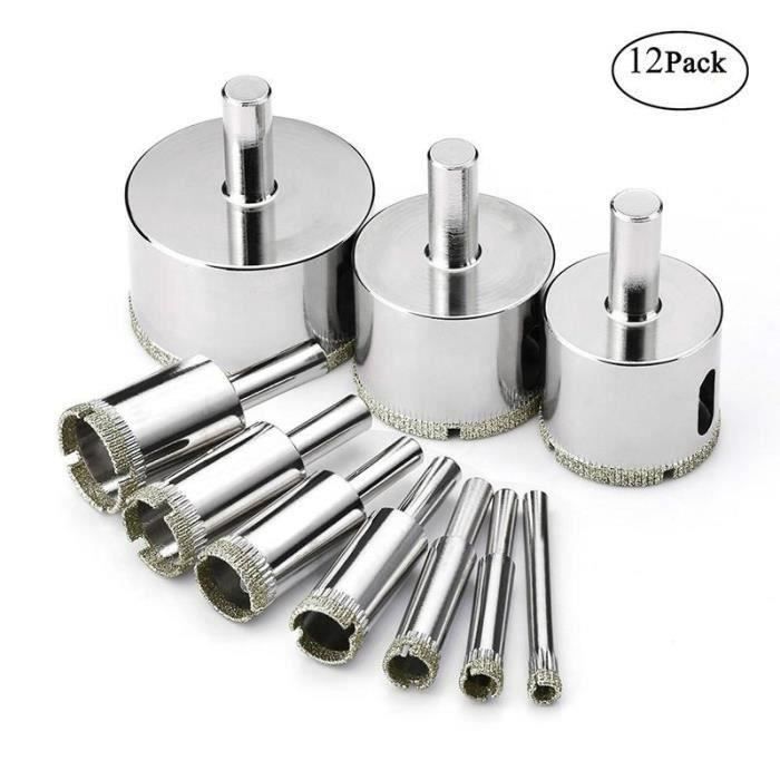 Scie Cloche Verre Beton Diamant 125 Castorama Bosch 12 Pcs Achat
