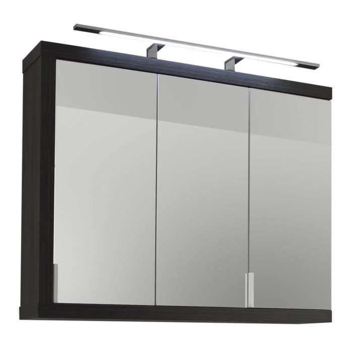 Maisonnerie 142550303 Armoire Murale Miroir de Salle de Bain Argent