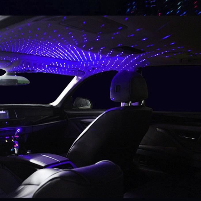 Projecteur d'ambiance LED pour toit de voiture, lumière LED pour intérieur  de voiture, ambiance étoilée, USB, Auto-décoration de nui - Cdiscount  Beaux-Arts et Loisirs créatifs