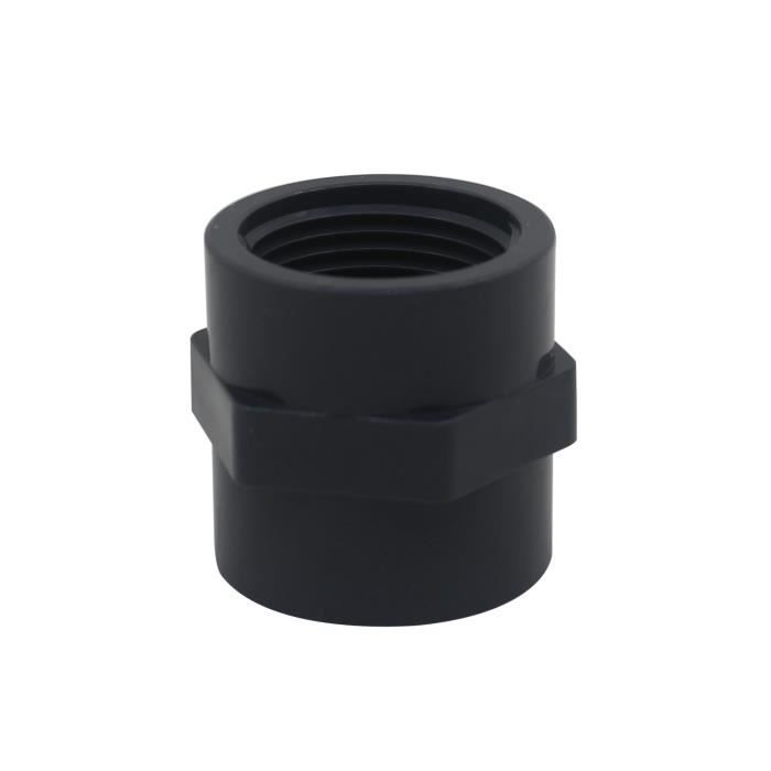 Raccord Fileté PVC 40mm Pour Aquarium/étang - Joint D'étanchéité Pour Filtre Et Tuyauterie