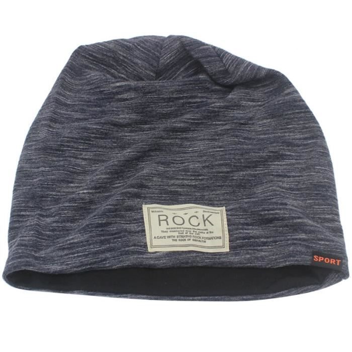 Bonnet Tricoté Hiphop Chaud Unisexe De Couleur Unie – Acheter Les