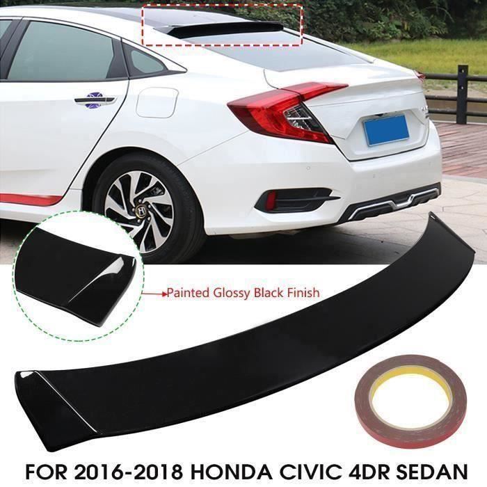 Spoiler Arrière Pour Peugeot 308S 2014-2017 – Becquet Toit En ABS – Collé, Sans Perçage – Style Sportif