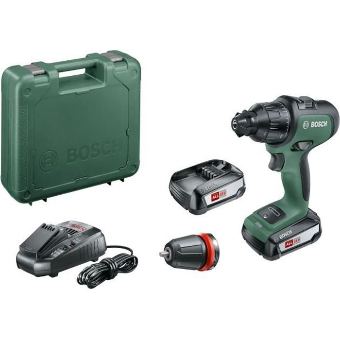 Perceuse Visseuse A Percussion Sans Fil Bosch Advancedimpact 18 Livree Avec 2 Batteries 18v 2 5ah Et Coffret Achat Vente Perceuse Bosch Perceuse Sansfil Impact Cdiscount
