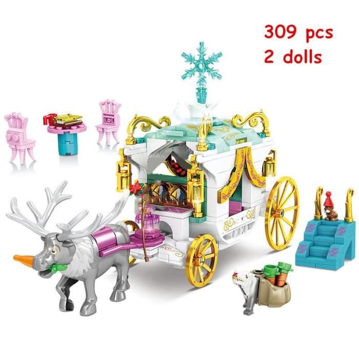Jeu De Construction Montgolfière Pour Princesse - Briques à Assembler - Cadeau Fille 7-8 Ans - Neuf
