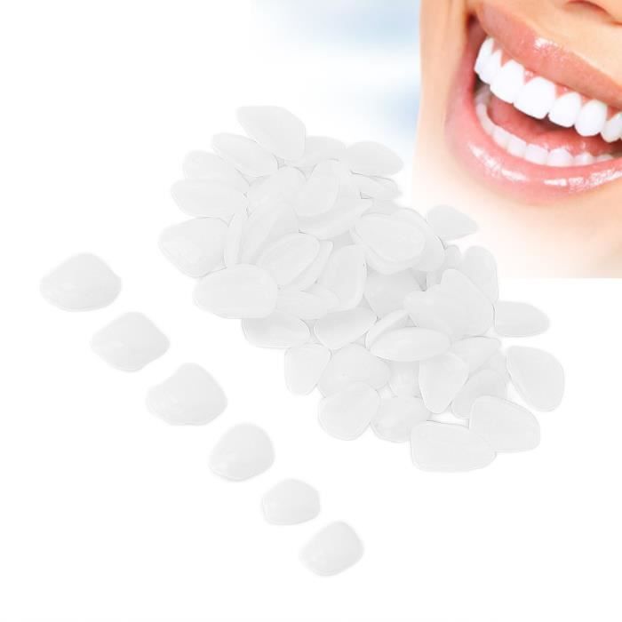 CHN Kit de couronnes temporaires dentaires résine 50pcs pour réparation des  dents et veneers CN016