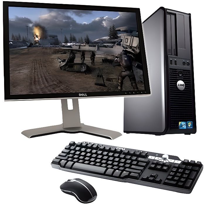 Dell Optiplex 780 – Core Duo 260 GHz + Ecran 20